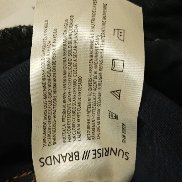 Skinnygirl Pull-On Mid-Rise Skinny Crop Jeans Injeanious Stretch Denim 12 Petite - Picture 8 of 14